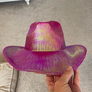 Metallic Cowgirl hat perfect for the eras tour